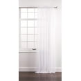 thumbnail image 1 of Belle Maison USA, LTD. Elegance Voile Rod Pocket Panel 60” x 95”, 1 of 3
