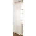 thumbnail image 1 of Belle Maison USA, LTD. Splendor Batiste Pleated Curtain Panel, Set of 2, 1 of 4