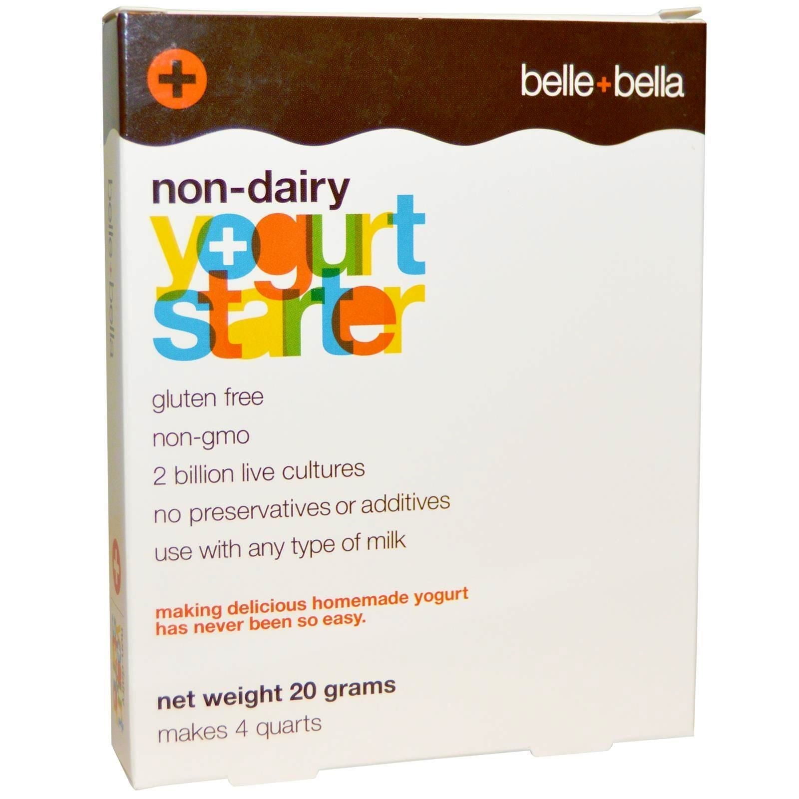 Belle Non-Dairy Gluten Free Nutritious Creamy Yogurt Starter, 20 g, 2-Pack