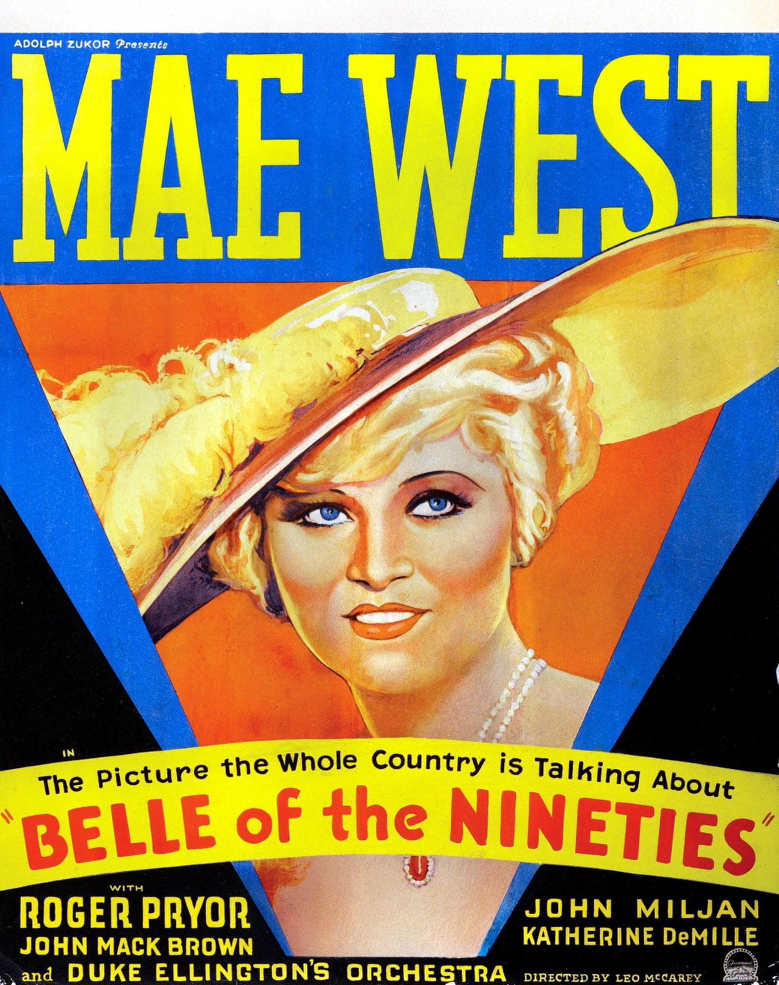Belle Of The Nineties Canvas Art - (16 x 20)