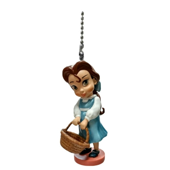 Belle Princess Toddler Fan Lamp Pull Chain PVC Figure Baby Figurine Beauty Beast
