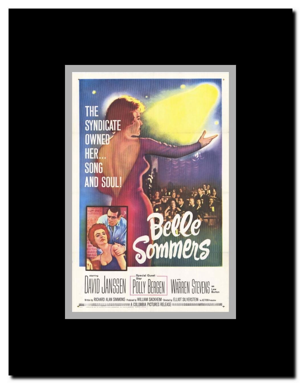 Belle Sommers Framed Movie Poster