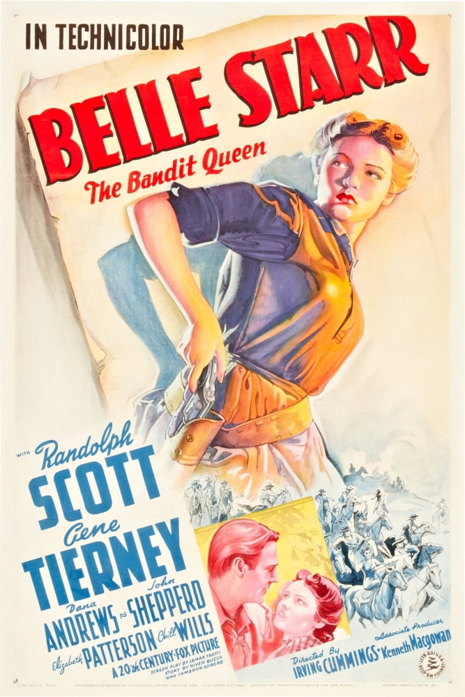 Belle Starr Canvas Art - (24 x 36)