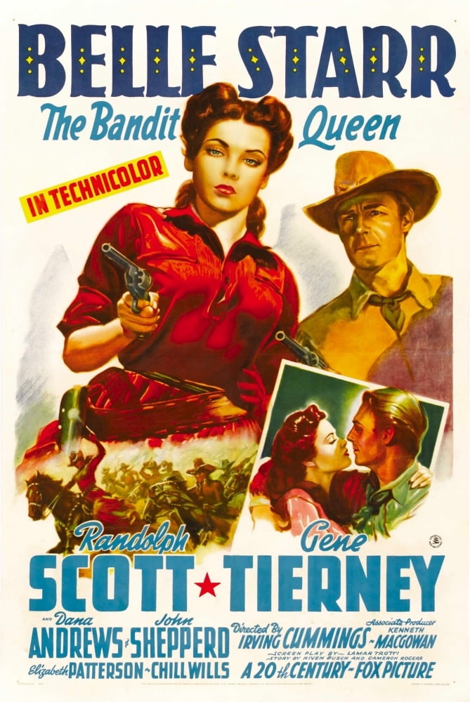 Belle Starr Movie Poster Masterprint - Walmart.com