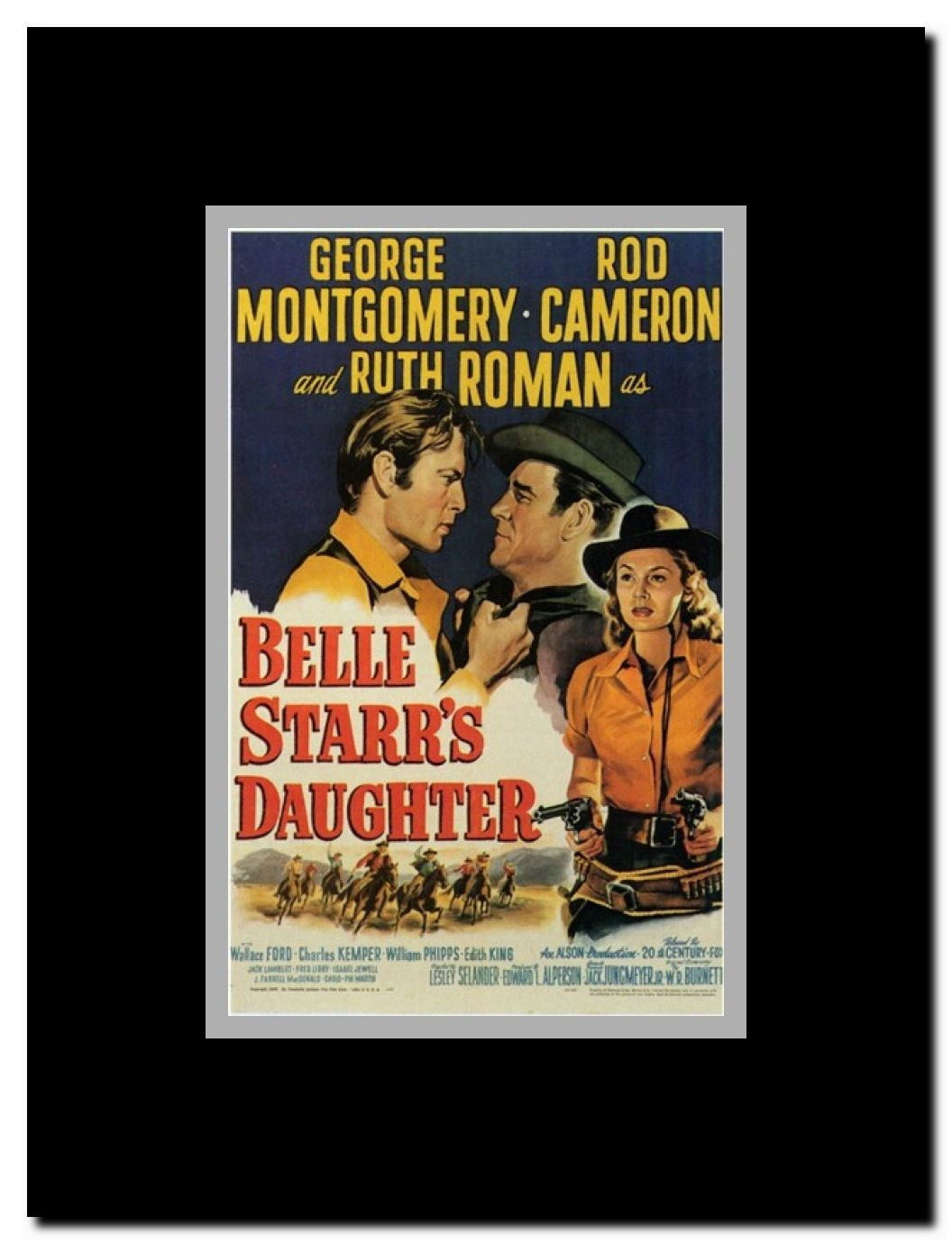 Belle Starr's Daughter Framed Movie Poster