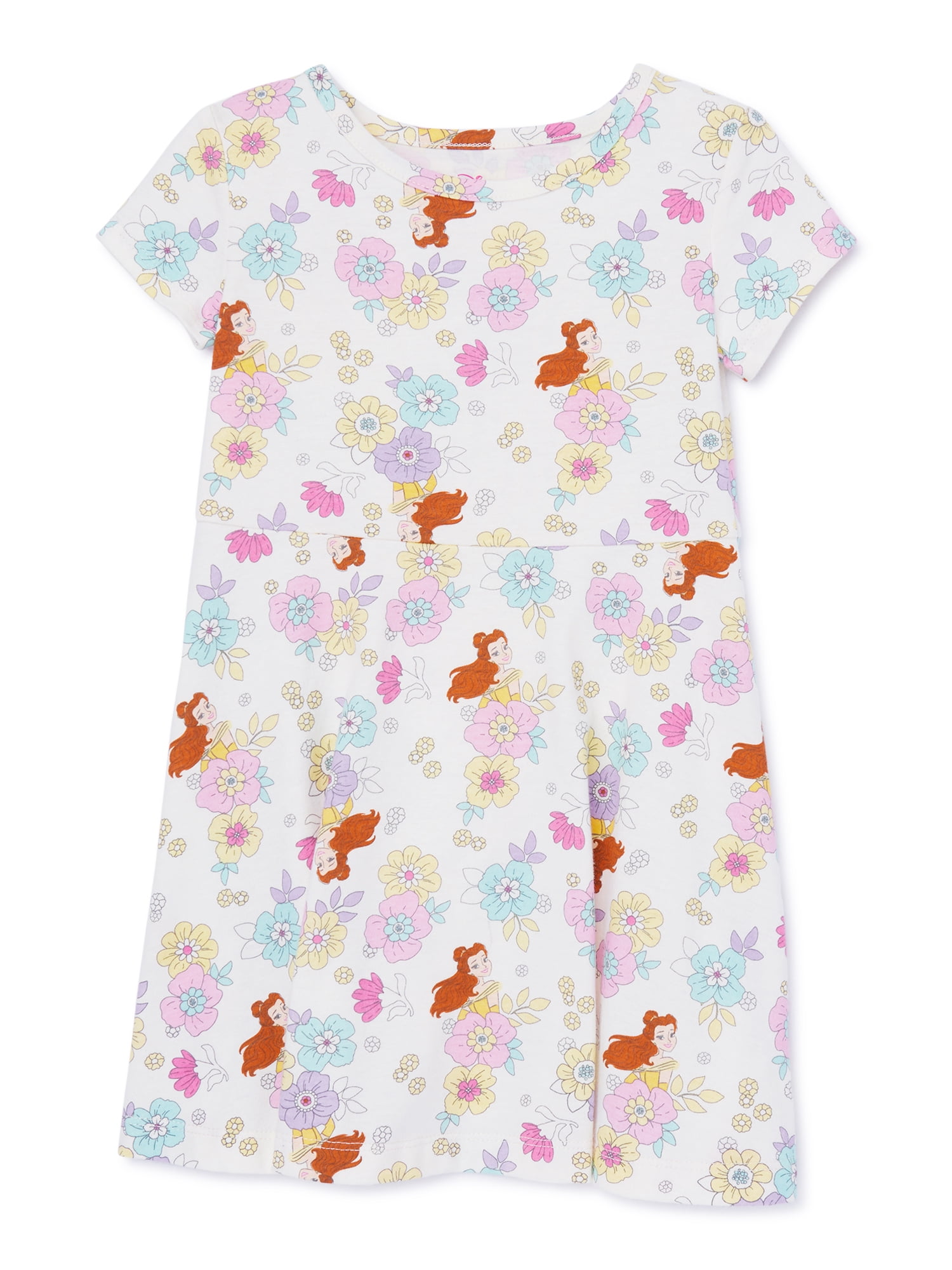 Robe Blanche Radishes & Roses Fille - Taille 12 - Occasion En Très Bon état - Avec Embellissements