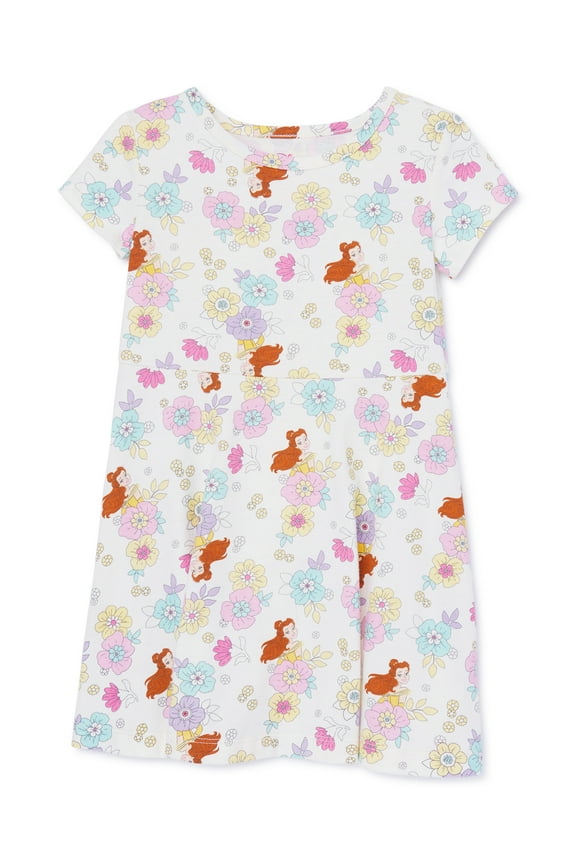 Belle Toddler Girl Print Skater Dress, Sizes 12M-5T