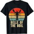 thumbnail image 1 of Belle of The Boil Tee Shrimps Crawfish Sea Food Crayfish T-Shirt, 1 of 4