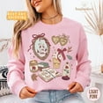 thumbnail image 1 of Belle’s Book Club Sweatshirt, Tale As Old As Time Reading Pullover, Vintage Bookworm Princess Crewneck, Beauty And The Beast Tshirt All Size S-5XL, 1 of 5