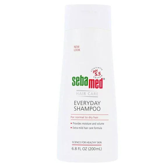 BelleElite NEW Sebamed Everyday Shampoo for All Hair Types and Sensitive Scalp 200mL NO BOX | # Catalogs PE1674