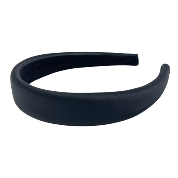 Bellefixe 1" Padded Headband (Black)