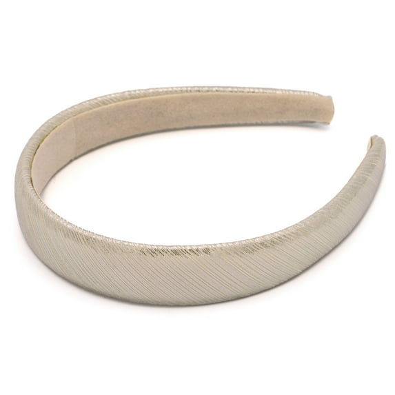 Bellefixe 1" Padded Headband (Silver)