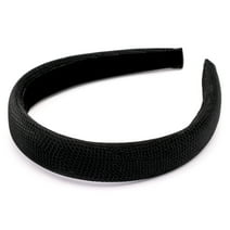 Bellefixe 1 Padded Vegan Leather Headband (Black)