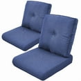 thumbnail image 1 of Bellefurn Deep Seat Cushion Set Outdoor Cushions for Patio Furniture,Outdoor Chair Cushions Waterproof & Fade Resistant Patio Furniture Cushions for Wicker Chair,Sofa,Couch, 1 of 10
