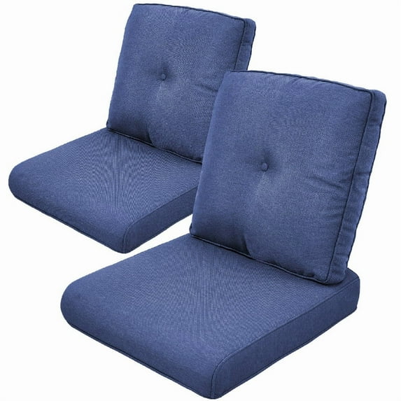 Bellefurn Deep Seat Cushion Set Outdoor Cushions for Patio Furniture,Outdoor Chair Cushions Waterproof & Fade Resistant Patio Furniture Cushions for Wicker Chair,Sofa,Couch