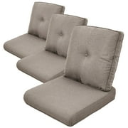 Bellefurn Deep Seat Cushion Set Outdoor Cushions for Patio Furniture,Outdoor Chair Cushions Waterproof & Fade Resistant Patio Furniture Cushions for Wicker Chair,Sofa,Couch