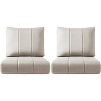 Bellefurn Outdoor Seat Cushions 24 X 24 X 6 inch for Patio Furniture,Outdoor Chair Cushions Outdoor Deep Seat Cushion with Water Resistant & Removable Cover Patio Cushions for Wicker Chair,Sofa,Couch