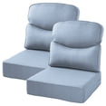 thumbnail image 1 of Bellefurn Outdoor Seat Cushions 22 X 24 X 6 inch for Patio Furniture,Outdoor Chair Cushions Outdoor Deep Seat Cushion with Water Resistant & Removable Cover Patio Cushions for Wicker Chair,Sofa,Couch, 1 of 12