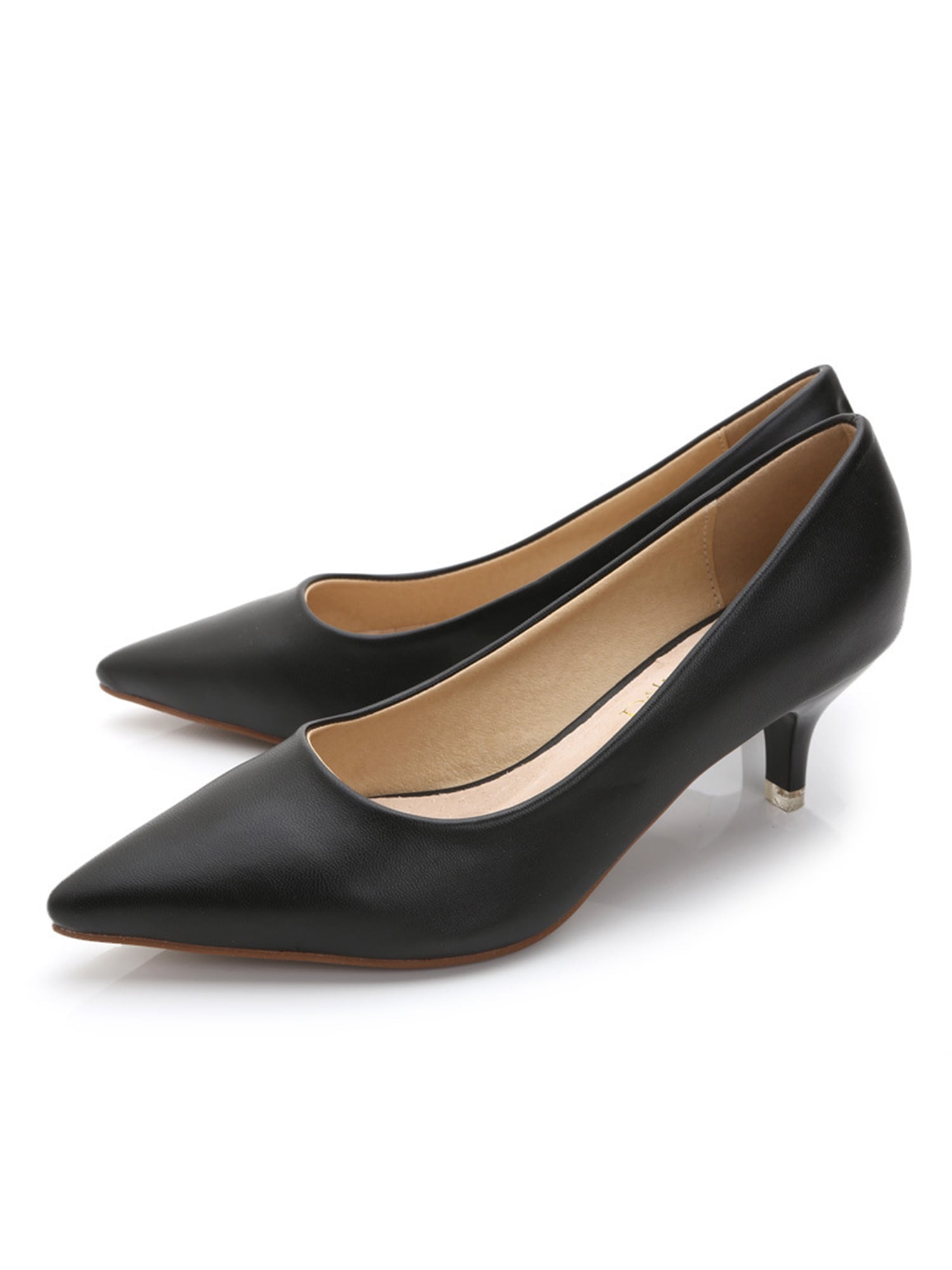 Bellella Womens Comfort Dress Shoes Fashion Kitten Heel Dress Shoes