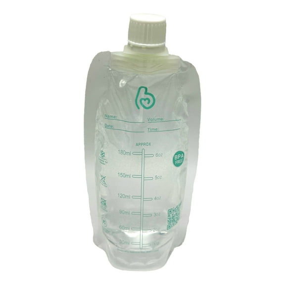 Bellema Breast Milk Pouches Compatible with All Leading Breast Pumps and Bottle Nipples, BPA-Free - 30 pcs