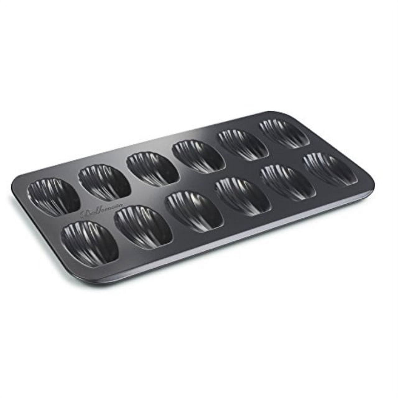 KITESSENSU 9 inch Non-Stick Cake Pans, 12 Cups Premium Fluted Cake