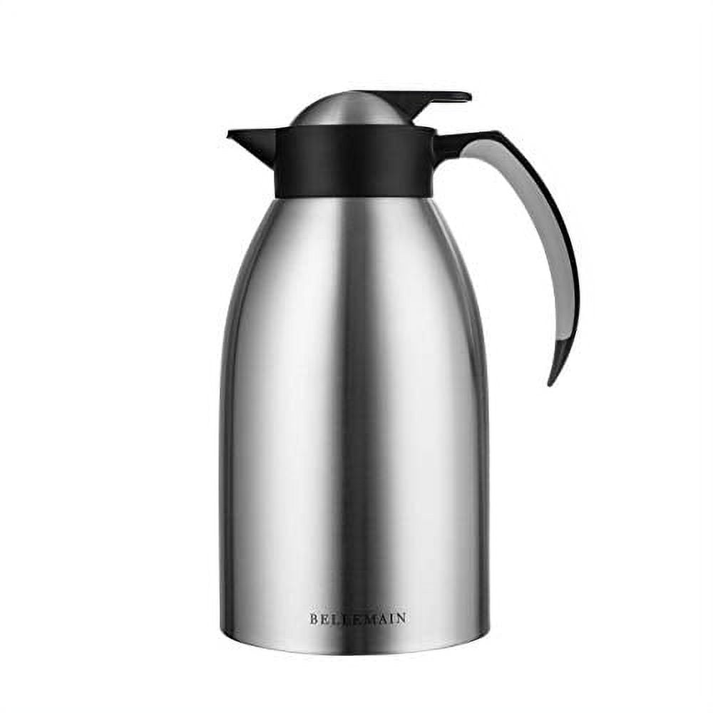 Soopot 102oz Airpot Coffee Dispenser With Pump Coffee Carafe for Keeping  Hot Or Cold Airpot Coffee Thermal Insulated Stainless Steel Thermos Hot