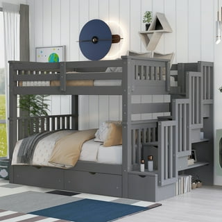 Plywood Bunk Beds with Storage in Bunk Beds Walmart