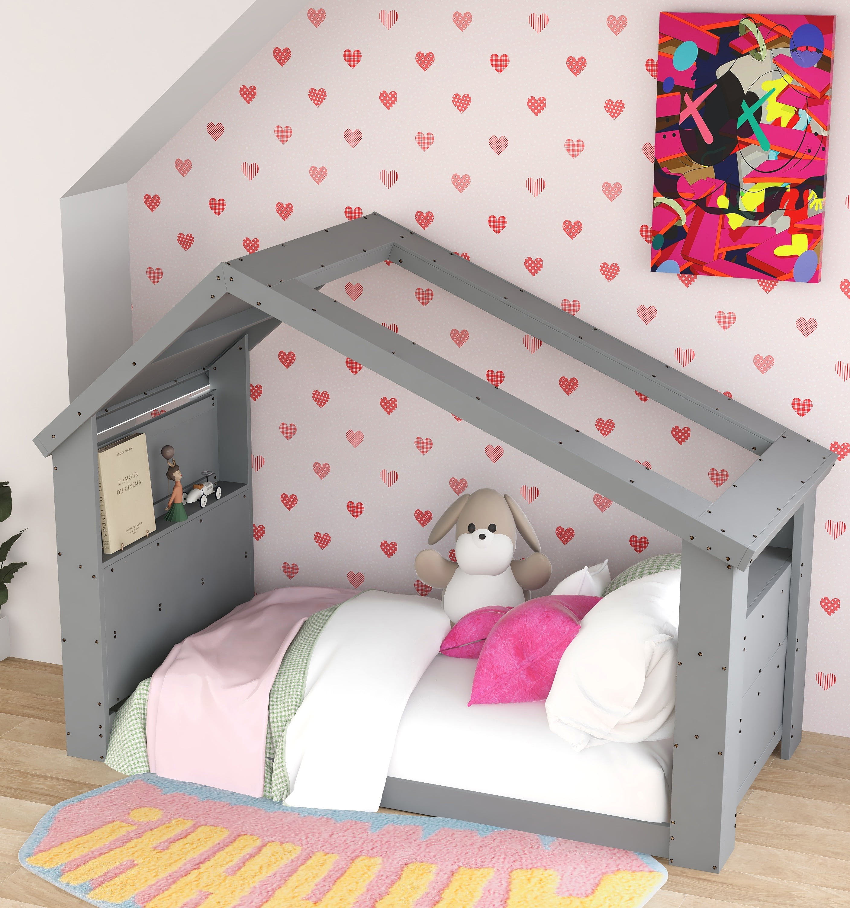 Cama Infantil 1.00 Montessori Natural