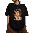 thumbnail image 1 of Belles Book Club Enchanted Rose Print Tshirt Black S-5XL Nostalgic Fairytale Graphic Tees Shirts Tops, 1 of 5