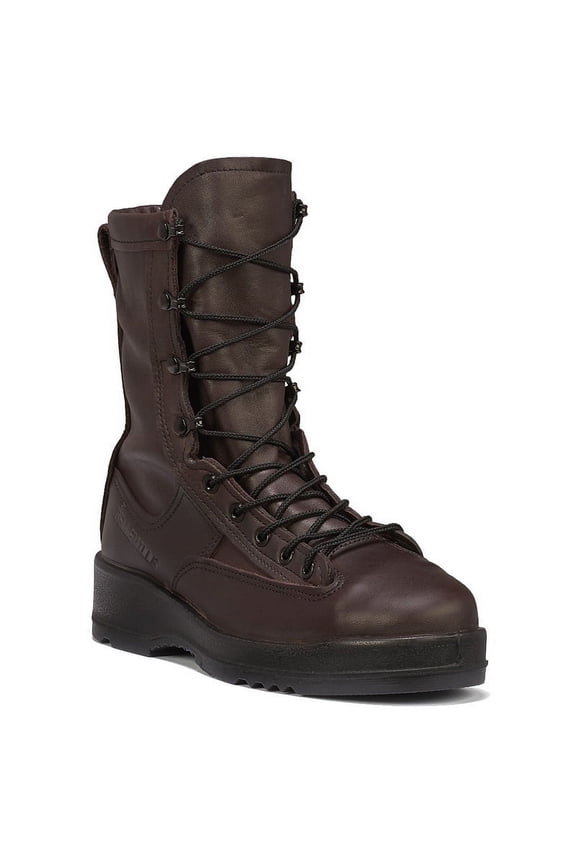 330 ST Wet Weather Steel Toe Flight Boot - Brown-11.5-Wide