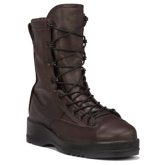 Belleville 330 ST Wet Weather Steel Toe Flight Boot - Brown-11.5-Wide