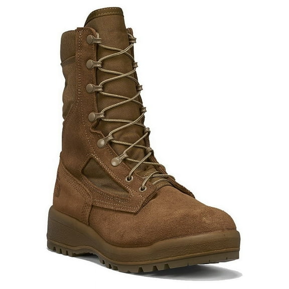 Belleville 500 USMC Waterproof Combat Boot (EGA) - Coyote-7.5-Wide