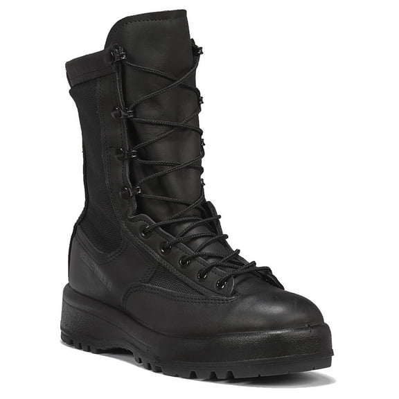Belleville Men's Belleveille Waterproof Duty Boot Soft Toe Black 5.5 D(M) US