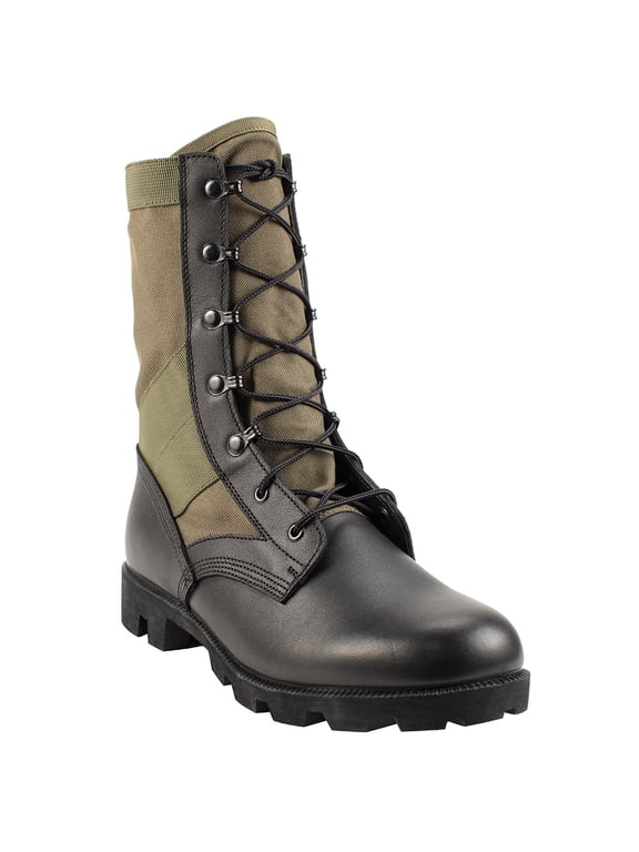 BV503PR CANOPY Olive Drab Jungle Boot - Black/Olive Drab-12-Regular