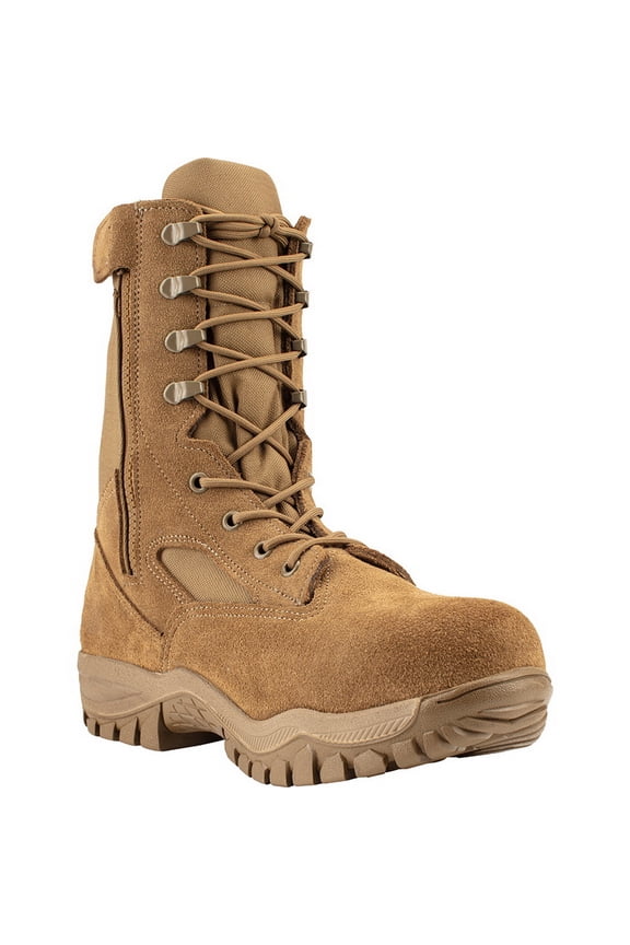 C312Z CT - Hot Weather Side Zip Composite Toe Boot - Coyote-6.5-Regular