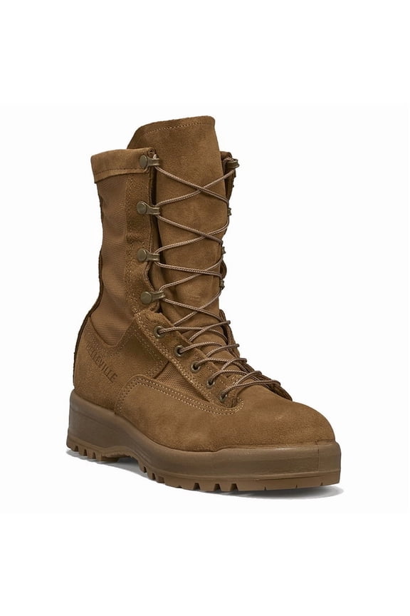 C790 ST Waterproof Steel Toe Flight and Combat Boot - Coyote-4.5-Regular