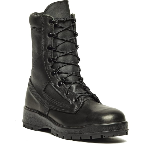 Belleville F495 ST Navy Female General Purpose Steel Toe Boot - Black-8.0-Wide