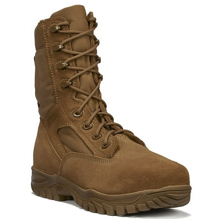 Belleville Hot Weather Steel Toe Boots - Mens, Coyote, 9