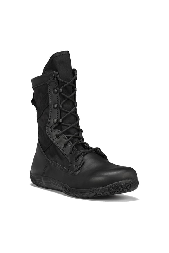 Men's Mini-Mil TR102 Minimalist 8in Black Training Boots, Size: 11, Width: R