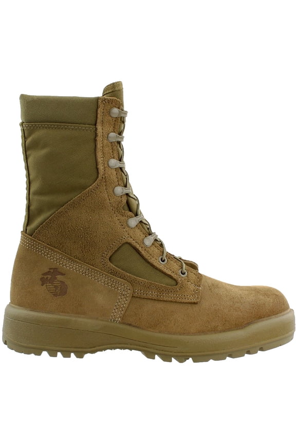 Mens 590 Usmc 8 Inch Hot Weather Soft Toe Tactical  Work Safety Shoes Casual