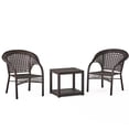 POLYWOOD Lakeside 3-Piece Deep Seating Set