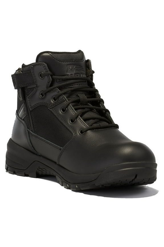SPEAR POINT BV915Z Lightweight Side-Zip 5 inch Tactical Boot - Black-7.0-Regular