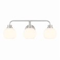thumbnail image 1 of Meridian M80081BN 3-Light Bathroom Vanity Light in Brushed Nickel, 1 of 7