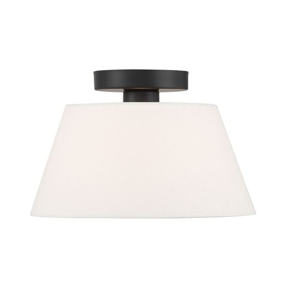 Meridian M60077MBK 1-Light Ceiling Light in Matte Black