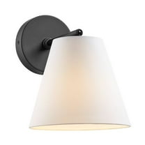 Meridian M90119MBK 1-Light Wall Sconce in Matte Black (Set of 2)