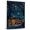thumbnail image 1 of Bellevues Travel Canvas Art Print, Washington Wall Canvas Starry Night, Bellevues Canvas Painting decorWashington Travel Picture -97AZ109, 1 of 2