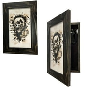 Hidden Gun Cabinet with Giving Middle Finger To Securely Store and Conceal Your Gun by Bellewood Designs