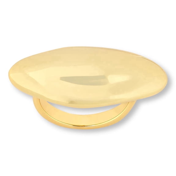 Bellezza Bronze Shiny Placket Ring, Size 5