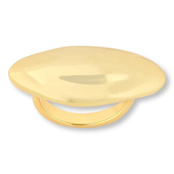 Bellezza Bronze Shiny Placket Ring, Size 7
