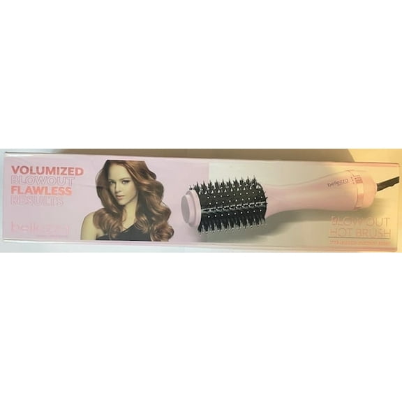 Bellezza BZA-HABRSHIF2-PNK Infrared Blowout Brush | 2' Professional Hot Brush | Pink